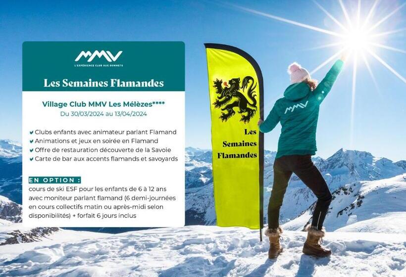 בית מלון כפרי Hôtel Club Mmv Les Mélèzes