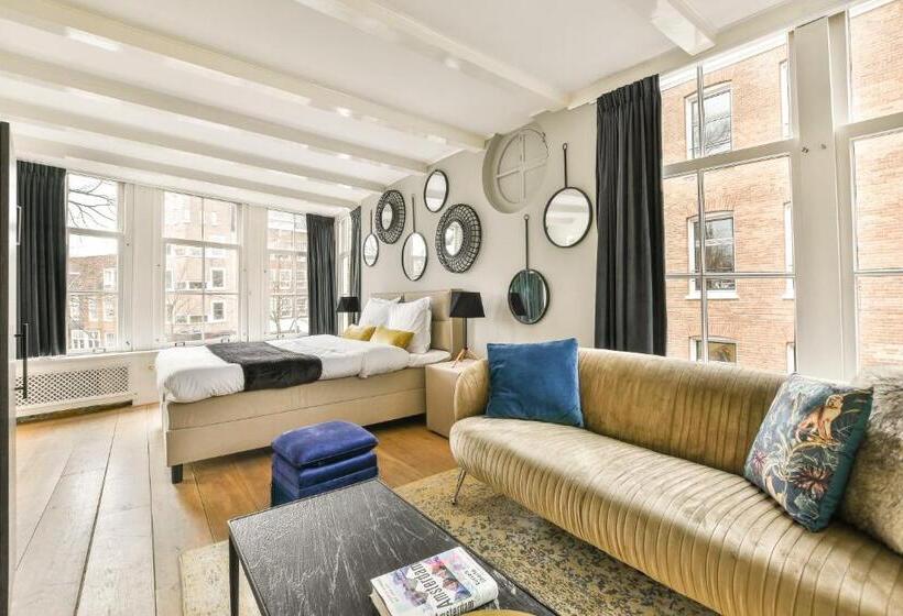 تختخواب و صبحانه Spiegelgracht Apartments With Canal View