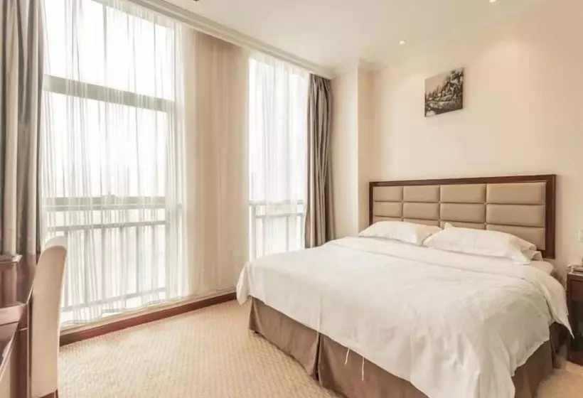 Hotelli Greentree Inn Shaoxing Keqiao Xingyue Road Zhongqing Building