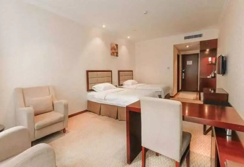 Hotelli Greentree Inn Shaoxing Keqiao Xingyue Road Zhongqing Building