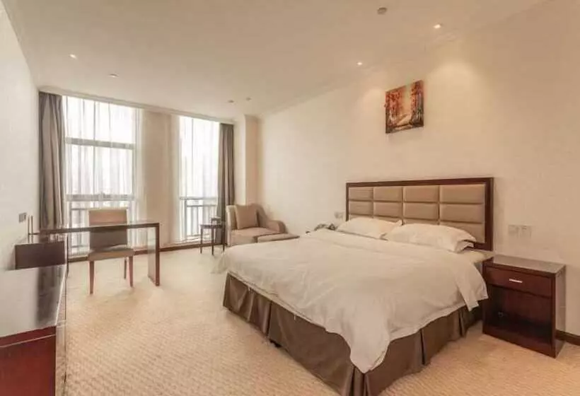 Hotelli Greentree Inn Shaoxing Keqiao Xingyue Road Zhongqing Building