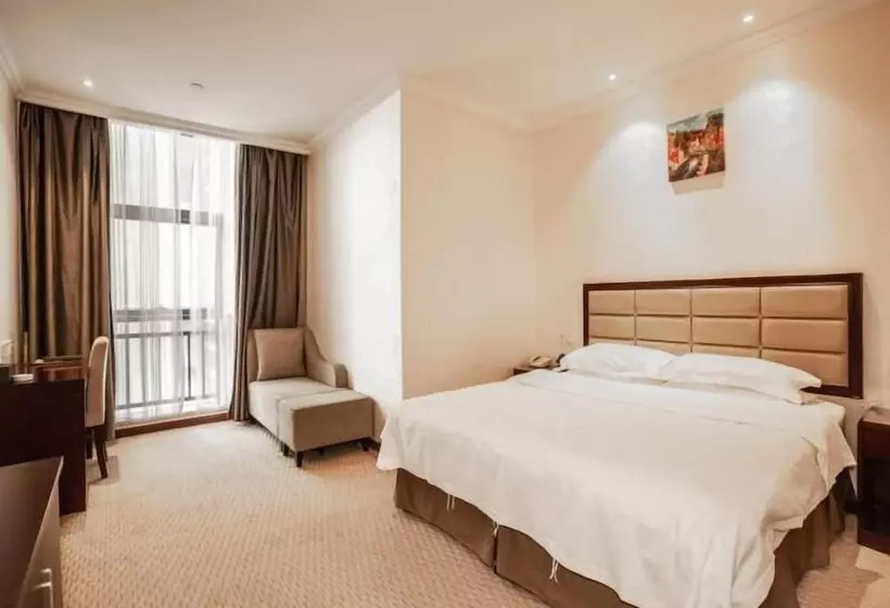 Hotelli Greentree Inn Shaoxing Keqiao Xingyue Road Zhongqing Building
