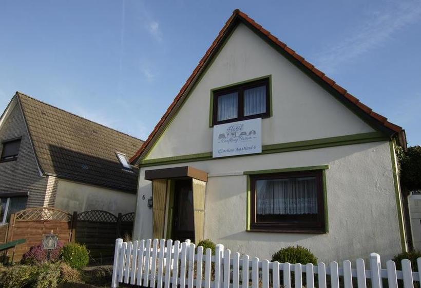 בית מלון כפרי Dorfkrug Büsum   Günstige Altbauzimmer Am Oland