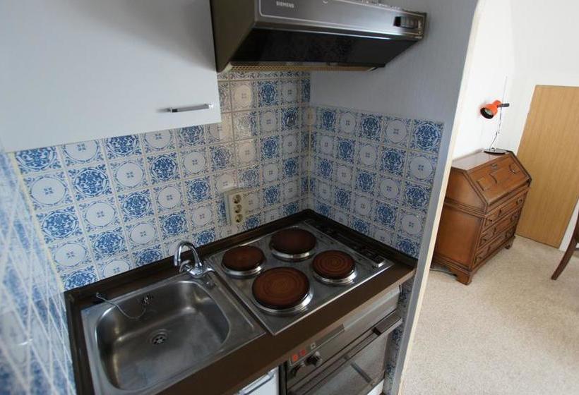 בית מלון כפרי Dorfkrug Büsum   Günstige Altbauzimmer Am Oland