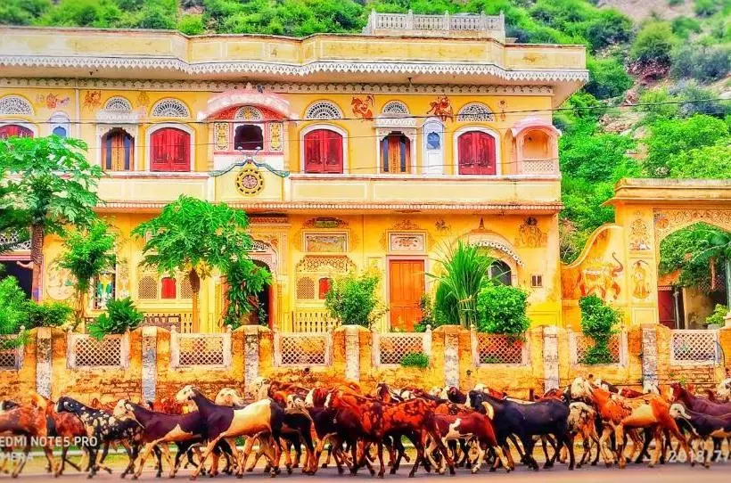 ベッドアンドブレックファースト Raj Haveli  A Heritage Samode