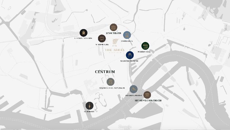 בית מלון כפרי The James Rotterdam