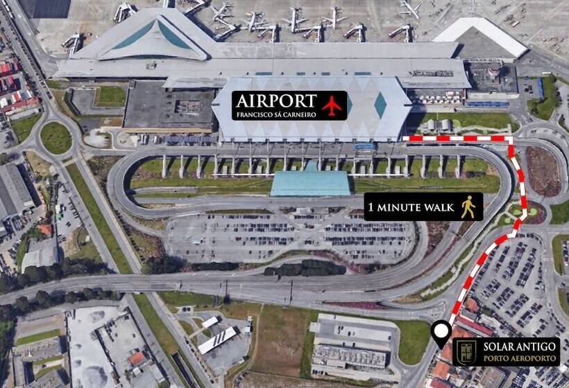 فندق Solar Antigo Porto Aeroporto