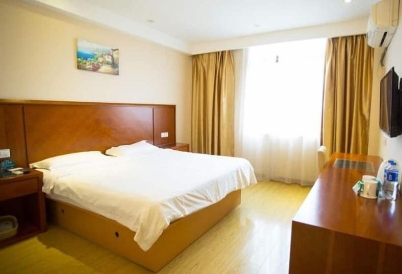 Otel Greentree Inn Shanghai Caohejing Development Zone Songjiang Park Jiuxin Road Business