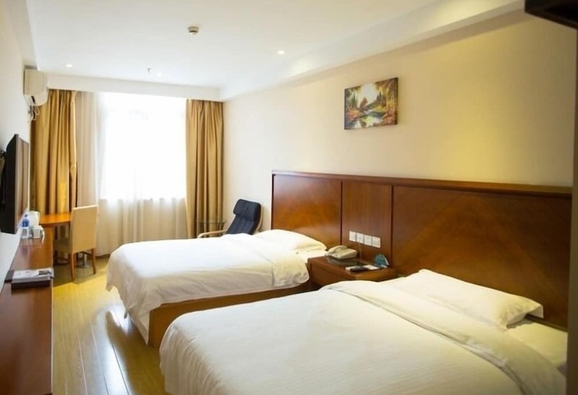 Otel Greentree Inn Shanghai Caohejing Development Zone Songjiang Park Jiuxin Road Business