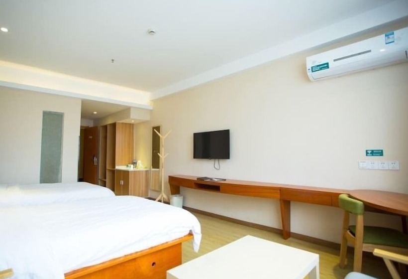 Otel Greentree Inn Shanghai Caohejing Development Zone Songjiang Park Jiuxin Road Business