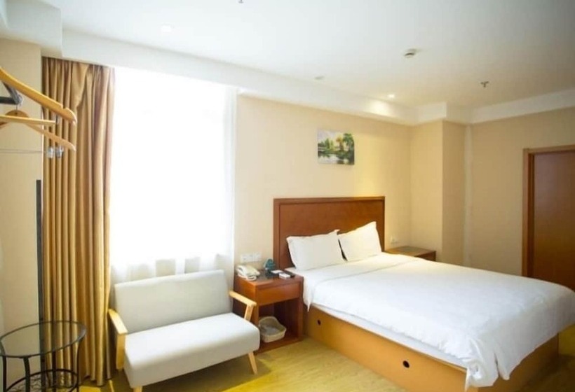 Otel Greentree Inn Shanghai Caohejing Development Zone Songjiang Park Jiuxin Road Business