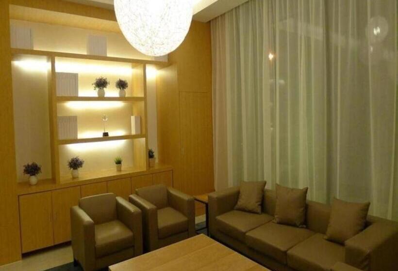 Otel Greentree Inn Shanghai Caohejing Development Zone Songjiang Park Jiuxin Road Business