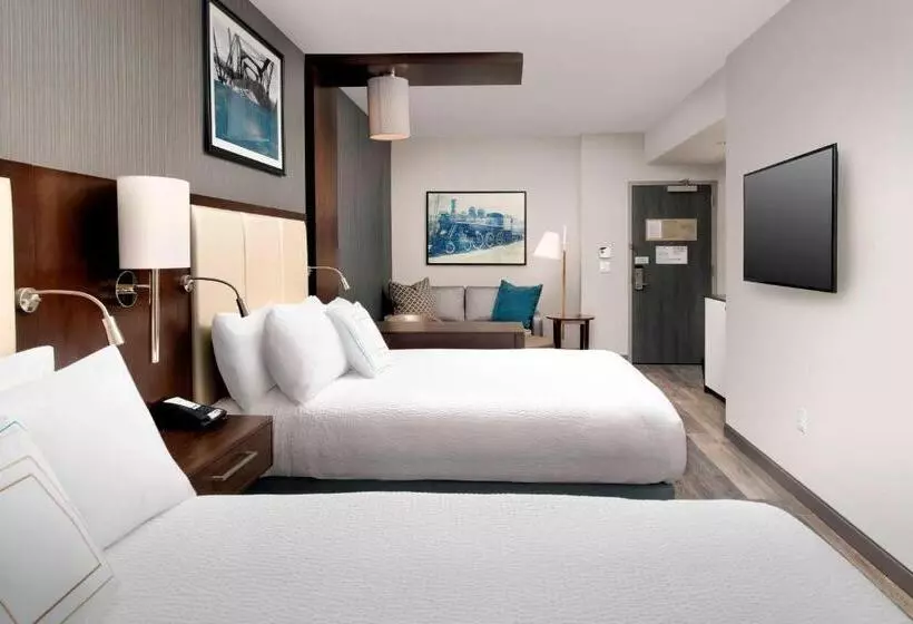 בית מלון כפרי Springhill Suites By Marriott Atlanta Downtown