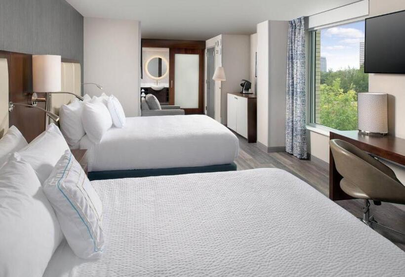 בית מלון כפרי Springhill Suites By Marriott Atlanta Downtown