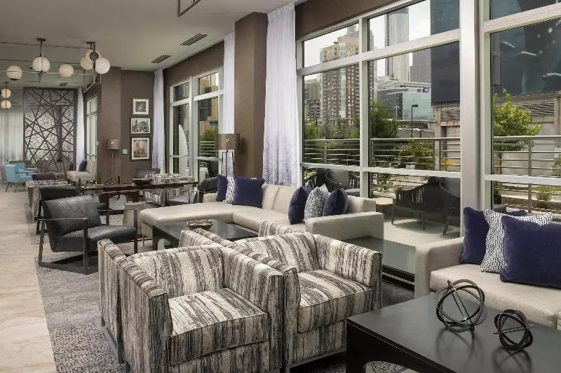 בית מלון כפרי Springhill Suites By Marriott Atlanta Downtown