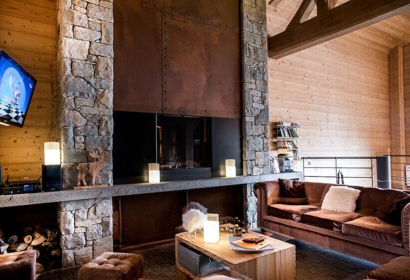 Отель Residence  Les Grandes Alpes