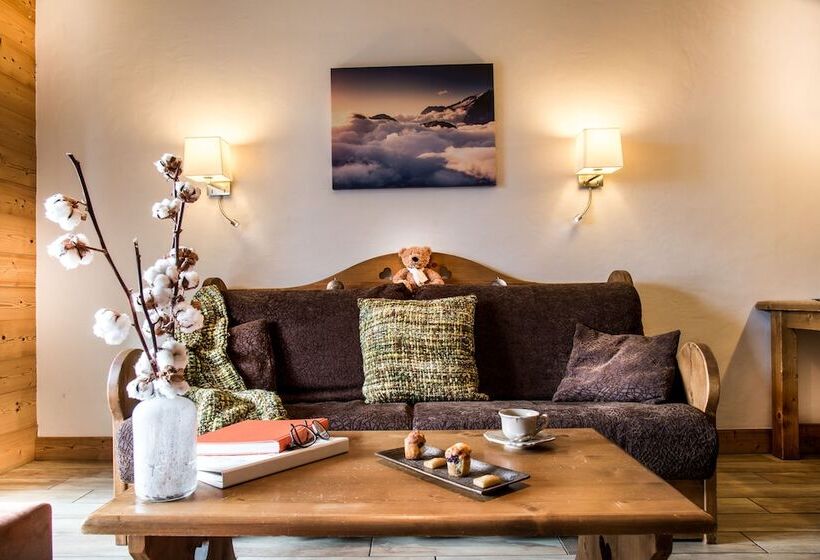 Отель Residence  Les Grandes Alpes