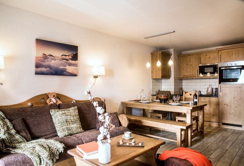 Отель Residence  Les Grandes Alpes