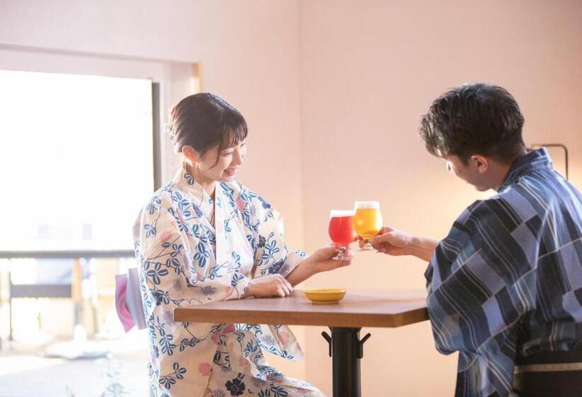 בית מלון כפרי Ichiraku Tendo Spa & Brewery