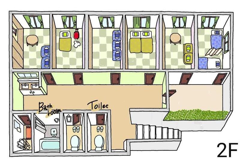 فندق Hakone Guesthouse Gaku