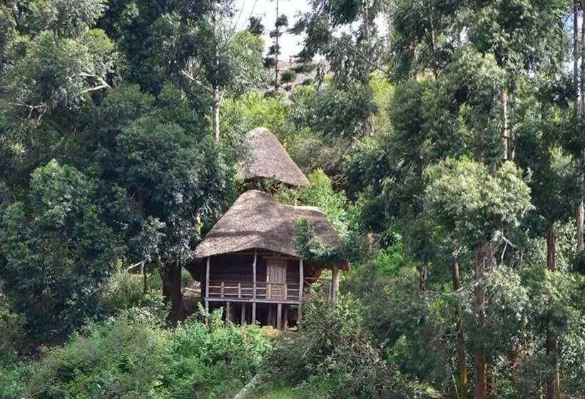 ホテル Lake Bunyonyi Eco Resort