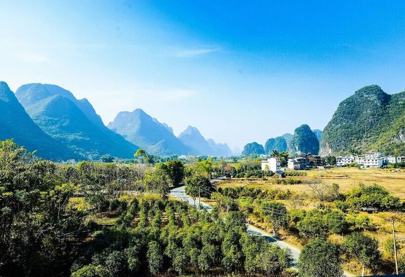 אתר נופש Tea Rhythm House Yangshuo