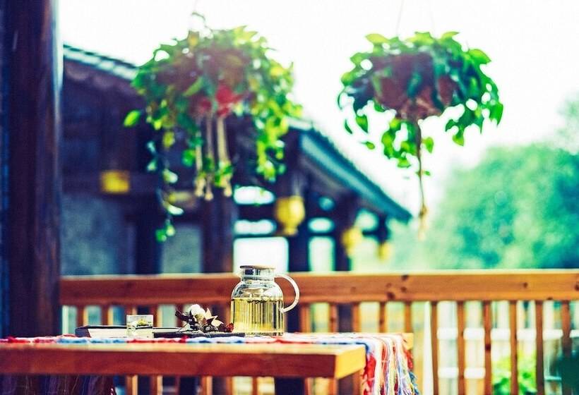 אתר נופש Tea Rhythm House Yangshuo
