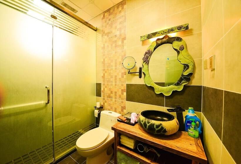 אתר נופש Tea Rhythm House Yangshuo