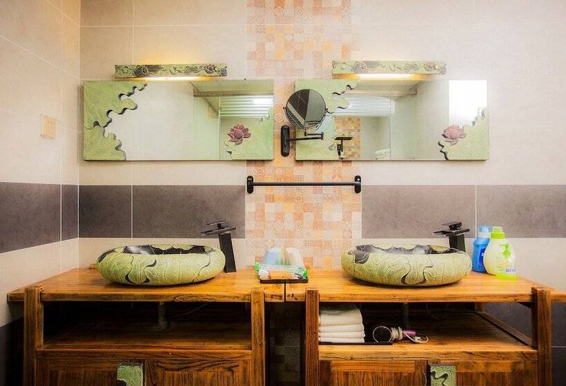 אתר נופש Tea Rhythm House Yangshuo