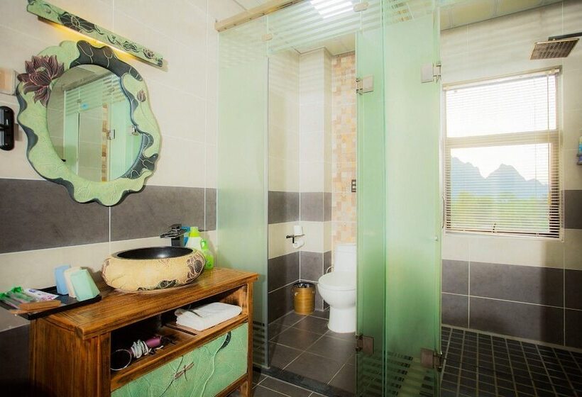 אתר נופש Tea Rhythm House Yangshuo