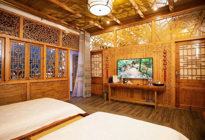 אתר נופש Tea Rhythm House Yangshuo