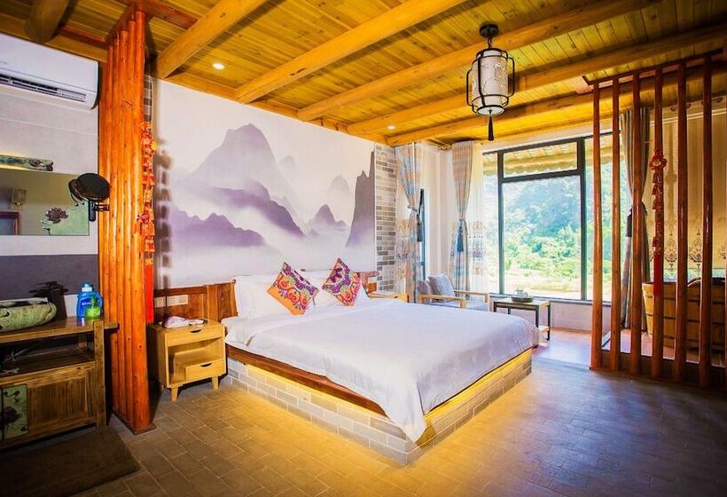 אתר נופש Tea Rhythm House Yangshuo