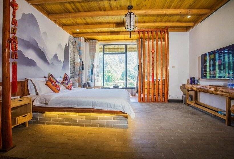 אתר נופש Tea Rhythm House Yangshuo