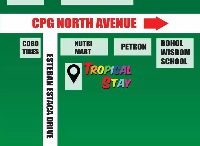 تختخواب و صبحانه Tropical Stay Accommodations