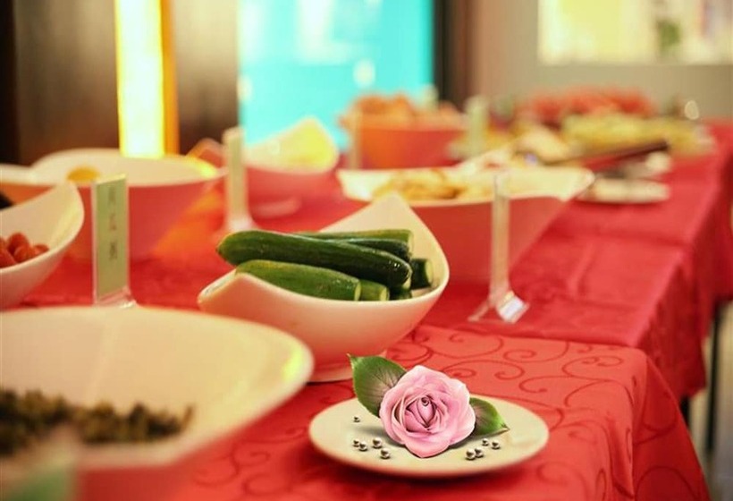 בית מלון כפרי Greentree Inn Shangqiu Guide Road