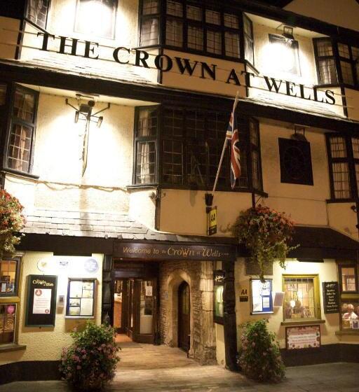 فندق صغير The Crown At Wells, Somerset