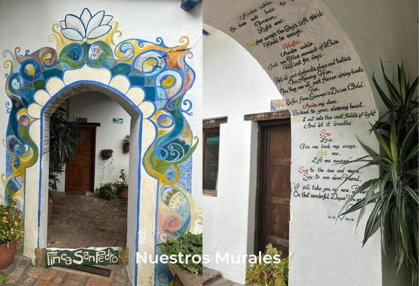 هاستل Finca San Pedro Alojamiento Campestre Y Reserva Natural