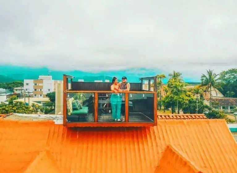 ペンション Hostel Praia Centro Itanhaém