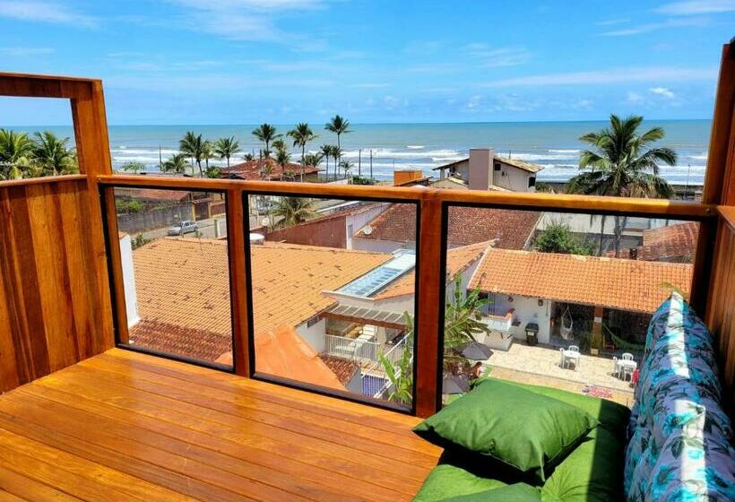 펜션 Hostel Praia Centro Itanhaém