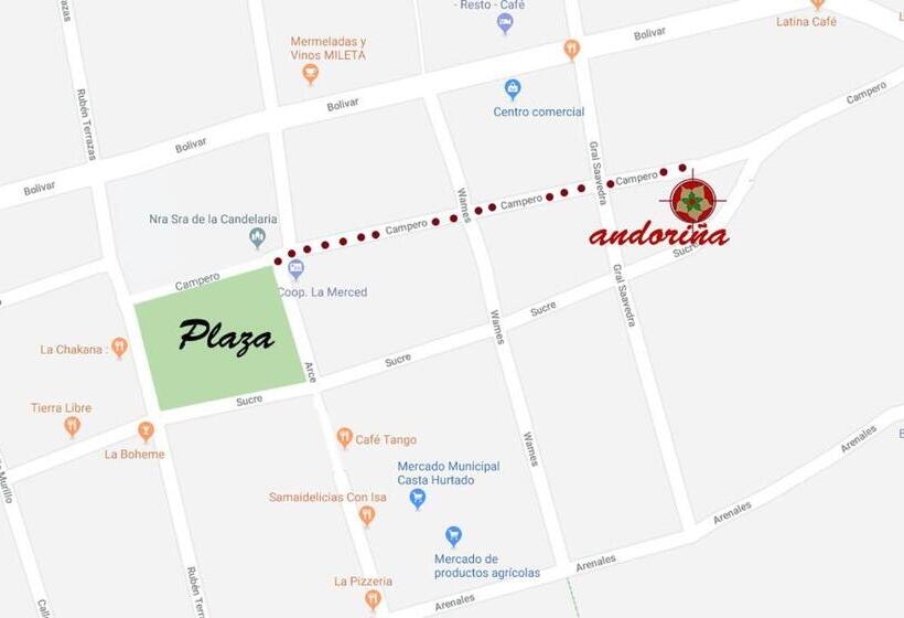 پانسیون Andoriña Hostal Bed & Breakfast