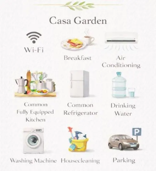 ペンション Casa Garden   Low Aqi Hill View Stay For Peace   Aamwala