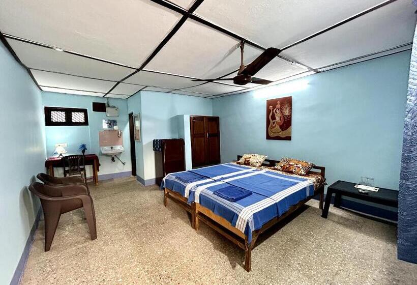 פנסיון O  Palmar Beach Cottages Benaulim