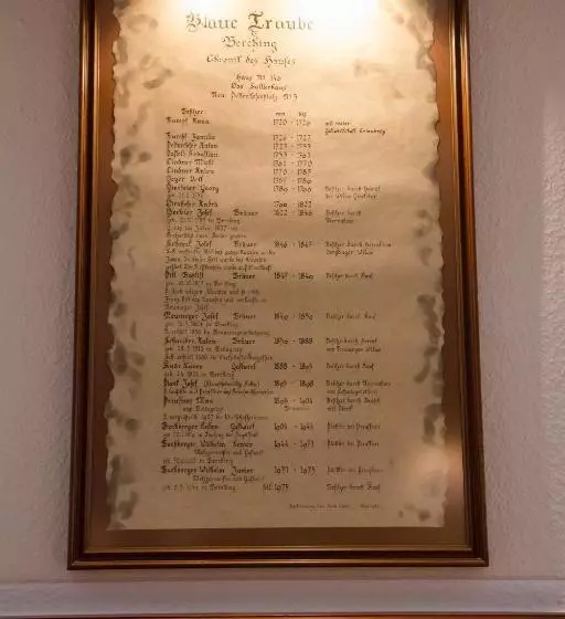 Hotelli Gasthof Blaue Traube E.k