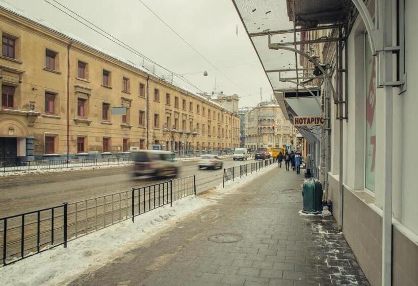 فندق صغير Mini Hotel Barvy Lvova On Horodotska St