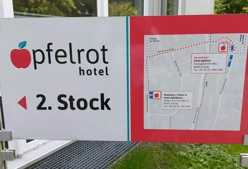 Hotelli Etage Apfelrot