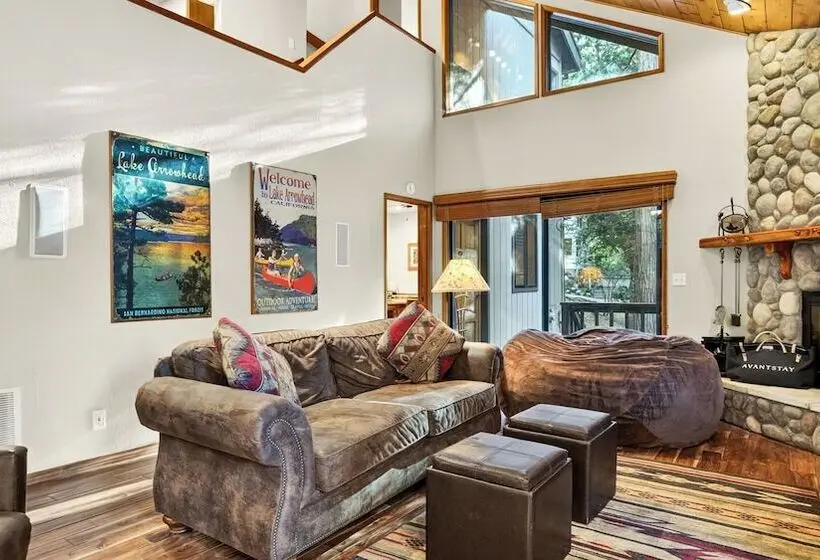 Whispering Pines By Avantstay Pine View Cabin Trail Access + Game Room + Fire Pit