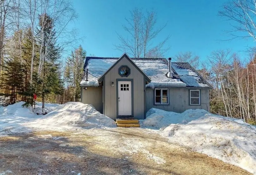 Cozy Woodsy Cabin W/ A Deck, Firepit, Gas Grill, Free Wifi, & Full Kitchen