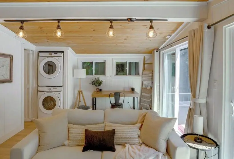 High Design Monroe Cabin On 2 Private Acres!
