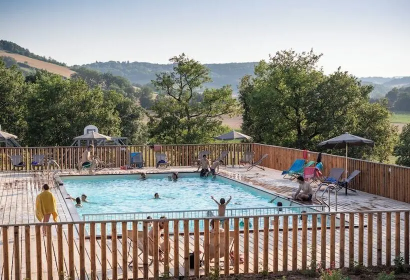 Hotelli Huttopia Pays De Cordes Sur Ciel