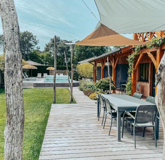 住宿加早餐 La Cabane Du Ferret